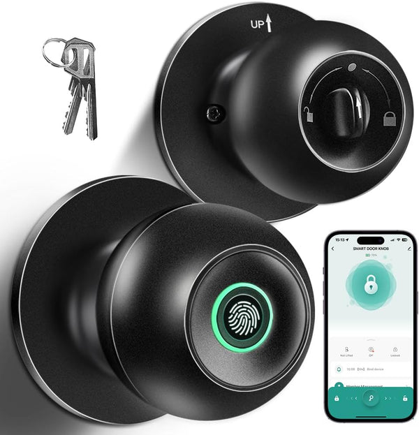 Smart Fingerprint Door Knob